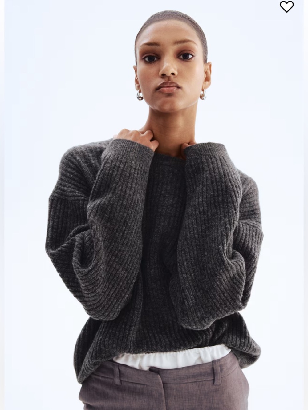 H&M Rib Knit Sweater